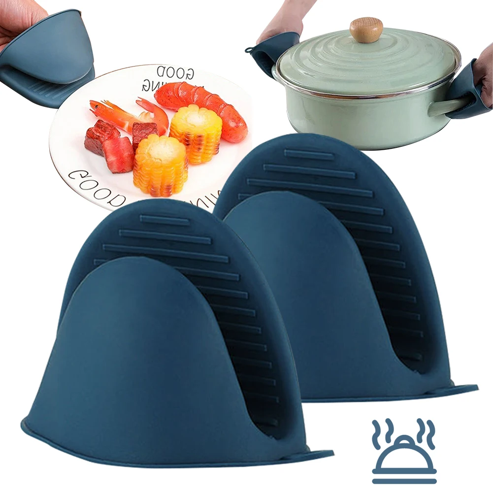 Kitchen Baking Ware - Silikonowe rękawice kuchenne odporne na ciepło,