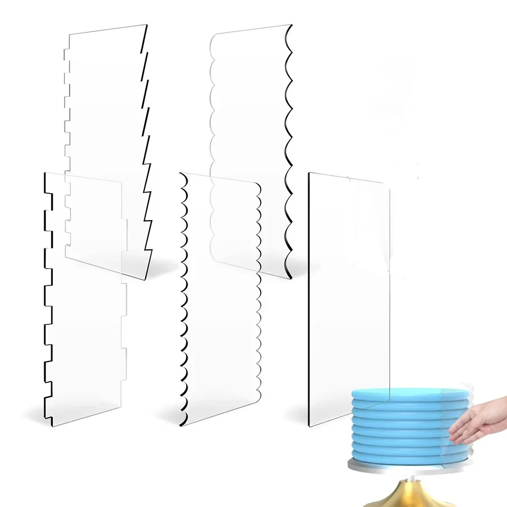 Offset Spatula Set - 2 szt. Zestaw akrylowych skrobaków do