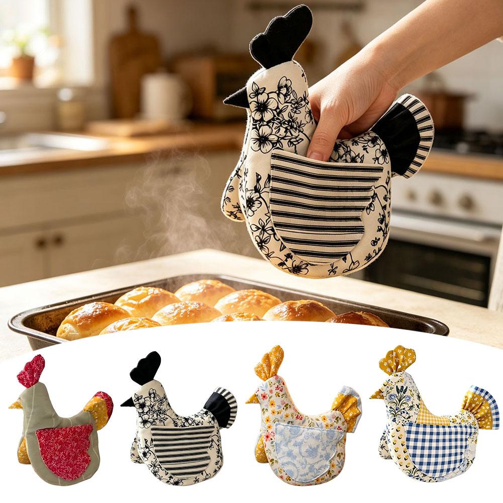 Kitchen Baking Ware - Ręcznie wykonany zestaw rękawic kuchennych i