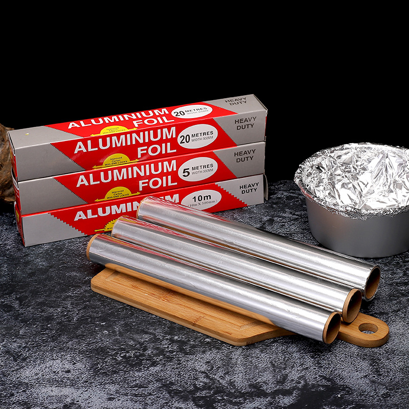 Kitchen Paper For Baking - Wytrzymała rolka folii aluminiowej, długość 5/10/20