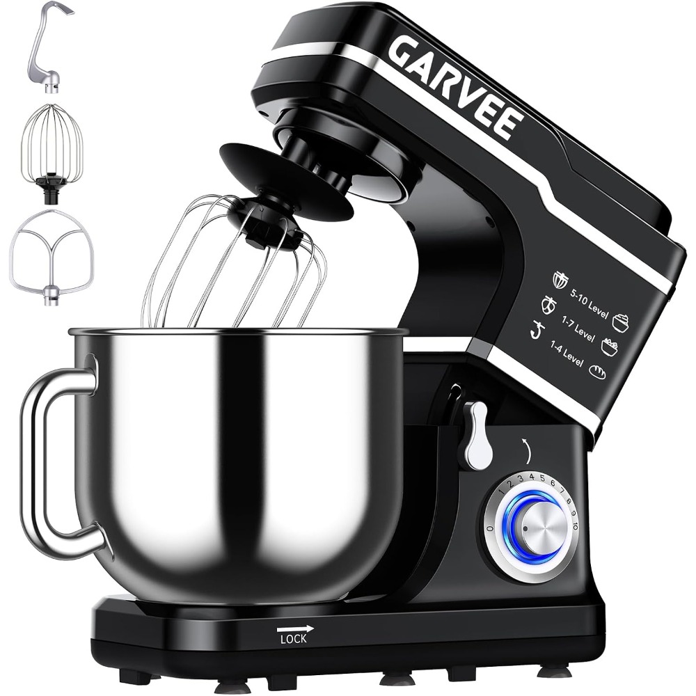 Commercial Kitchen For Baking - Garvee 110-120V, 60Hz, 6,7L, miska miksująca