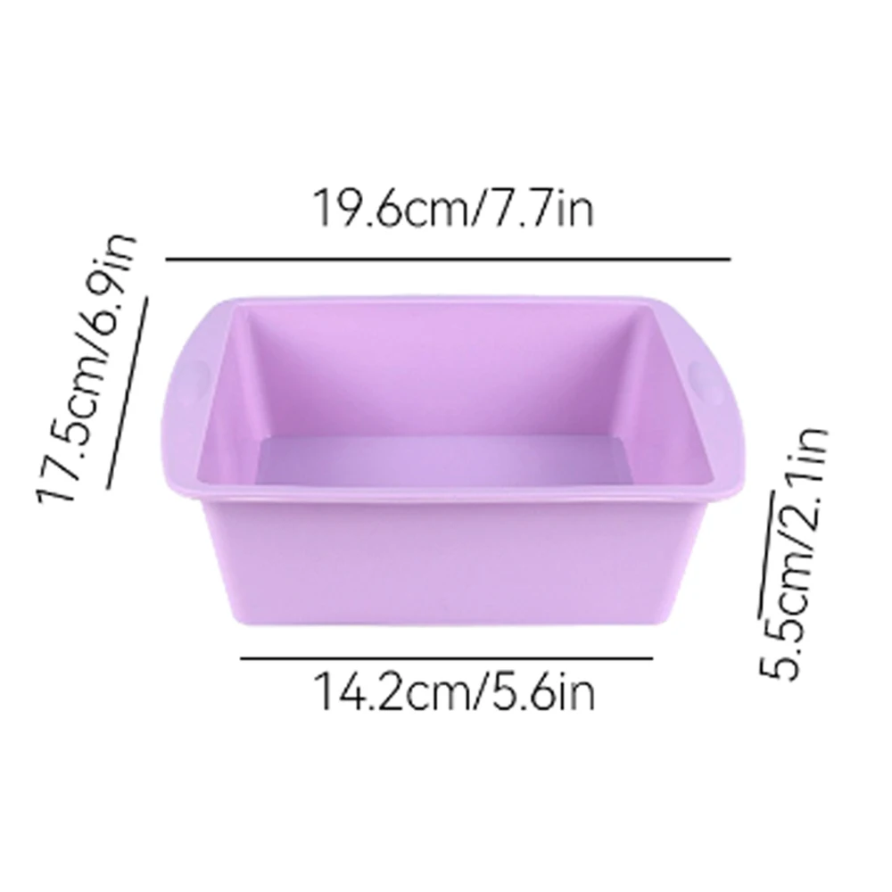 1/4 szt. Silikonowa kwadratowa – Kitchen Baking Ware recenzja i cena