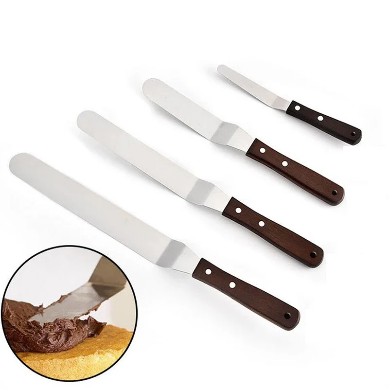 4/6/8/10 Cal ze stali nierdzew – Offset Spatula Set recenzja i cena