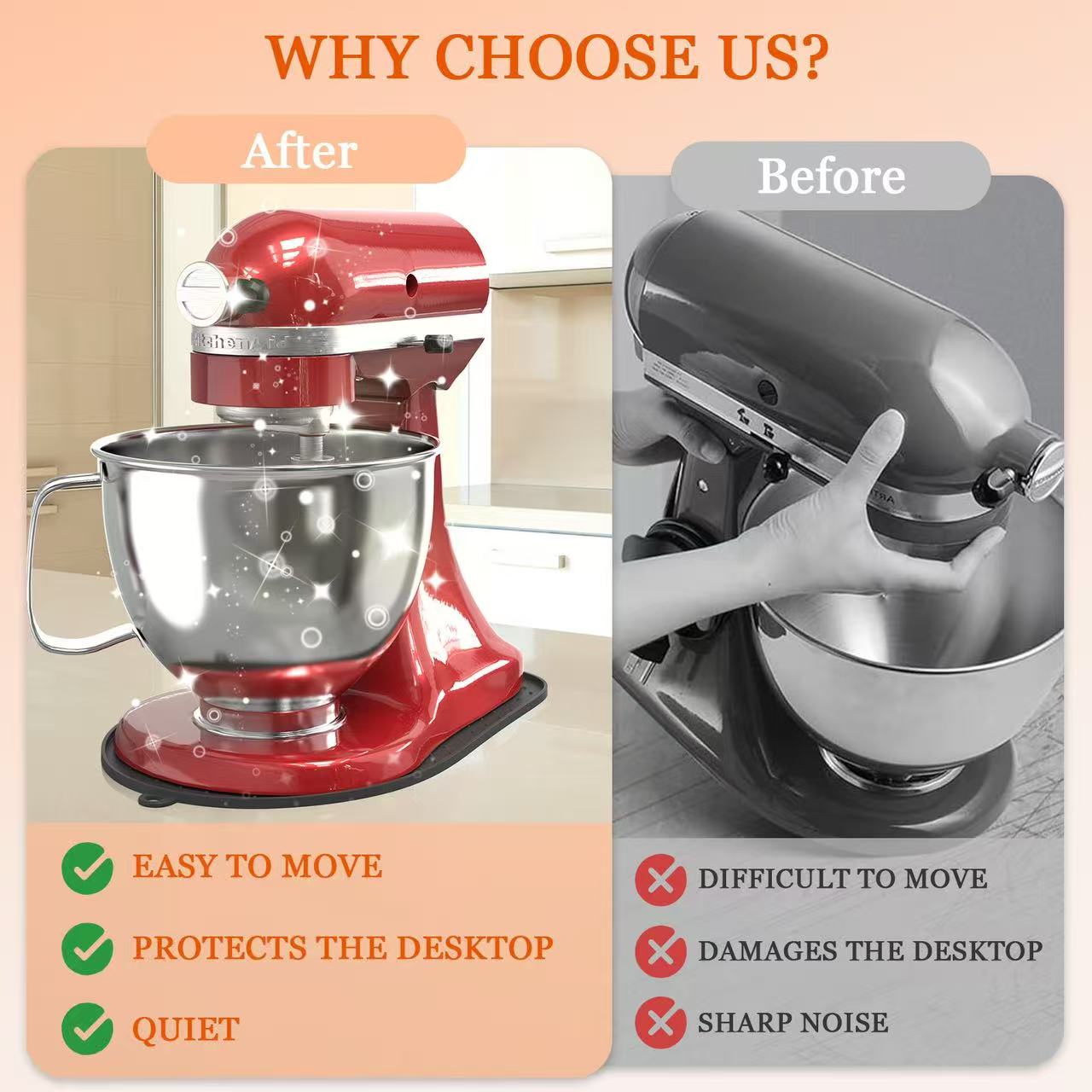 Silikonowa mata ślizgowa do mi – Kitchenaid Baking Set recenzja i cena