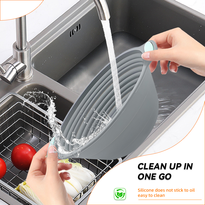 1 szt. Silikonowy składany kos – Kitchen Baking Ware recenzja i cena