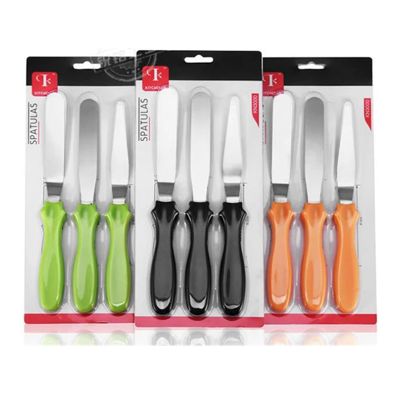3 sztuk/zestaw ostrze szpatułk – Offset Spatula Set recenzja i cena