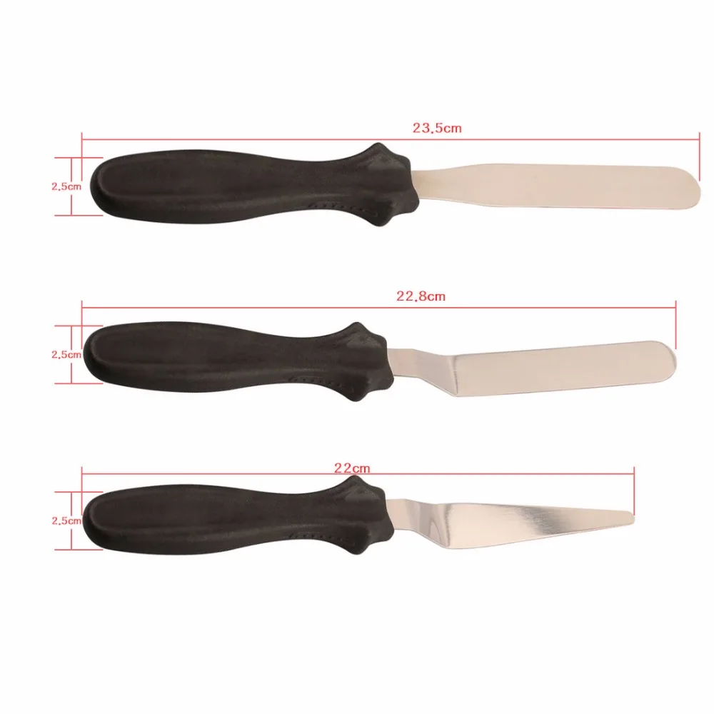 3 sztuk/zestaw ostrze szpatułk – Offset Spatula Set recenzja i cena
