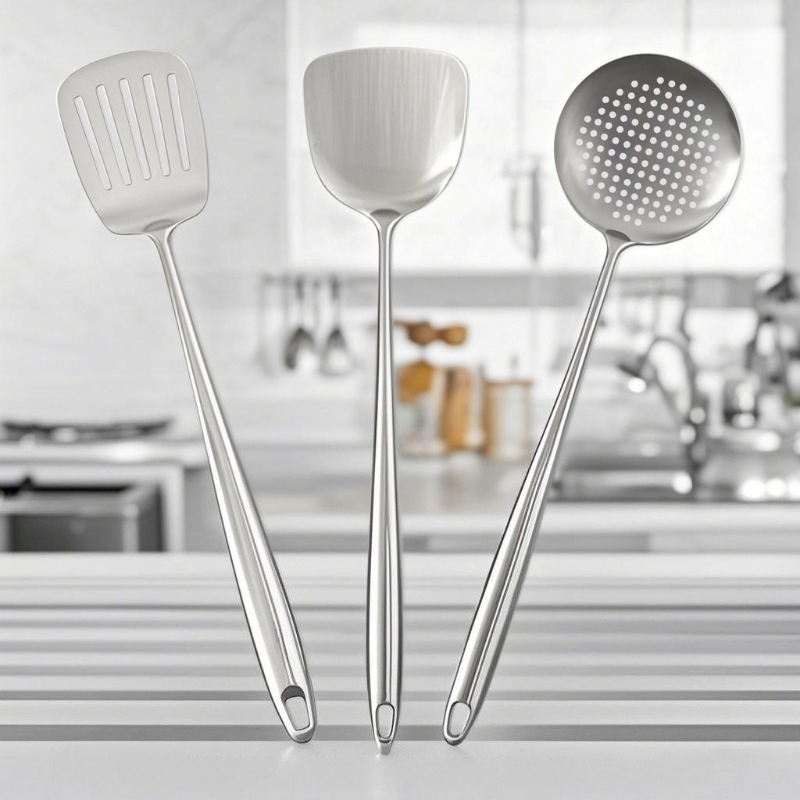 Szpatułka do woka ze stali nie – Offset Spatula Set recenzja i cena